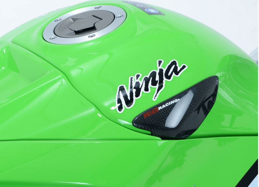 R&G Racing Carbon Fiber Tank Sliders '11-'20 Kawasaki ZX10R