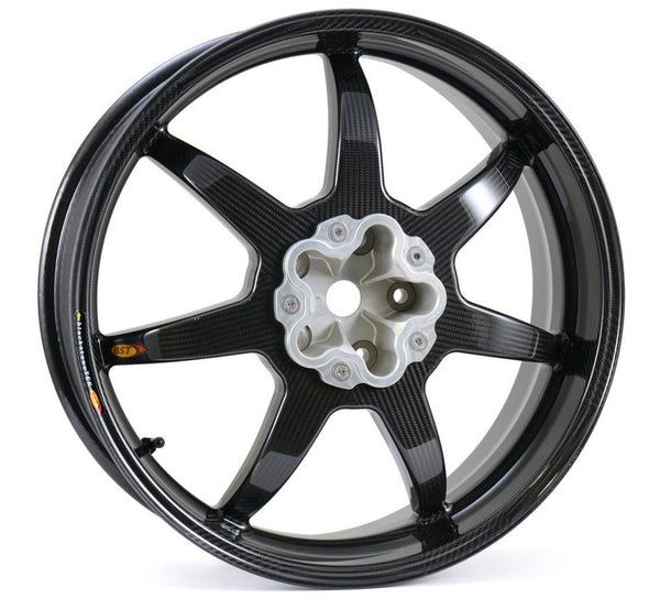 BST 6" x17" Carbon Fiber Rear Wheel for 2015+ Kawasaki H2