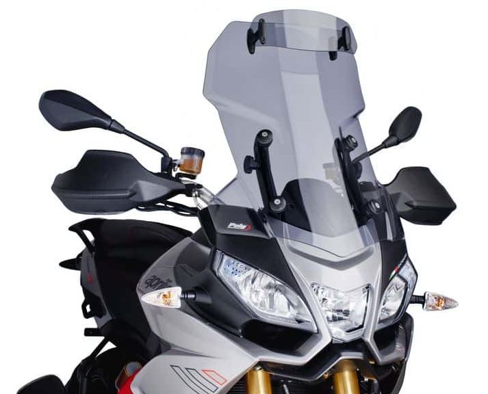 Puig Touring Screen w.Visor 2013-2017 Aprilia CAPONORD | Smoke [6502H]