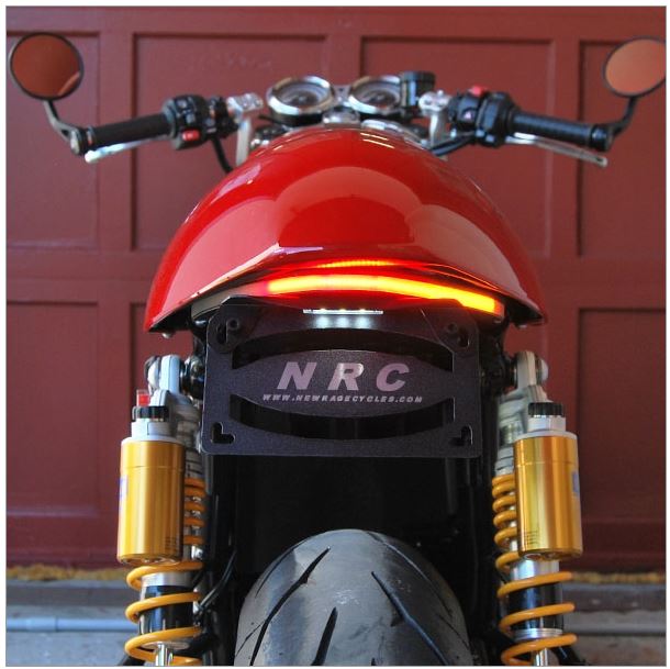 New Rage Cycles Fender Eliminator Kit for 2016-2017 Triumph Thruxton 1200/R | US License Plate