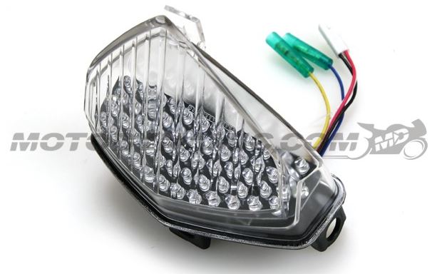 Motodynamic Sequentail LED Tail Light for 2011-2015 Honda CB1000R - Clear