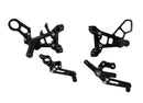 Woodcraft Std/GP Adjustable Rearset Kit Complete w.Pedals for '20 BMW S1000RR