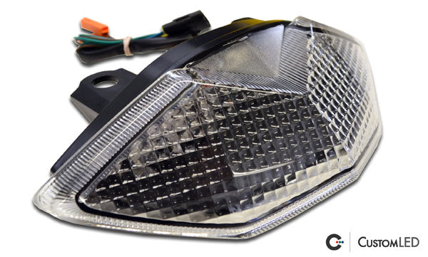 Custom LED Blaster-X Integrated LED Tail Light - Complete Unit for 10-13 Kawasaki Z1000/SX, 10-13 Versys 650