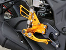 Sato Racing "Race Version" Adjustable Rearsets '15-'21 Yamaha YZF R3