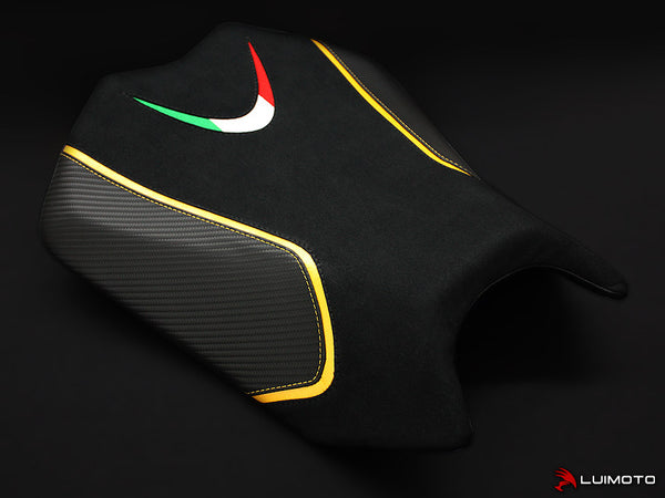 LuiMoto Team Italia Front Seat Cover for 2011-2015 Aprilia Tuono V4