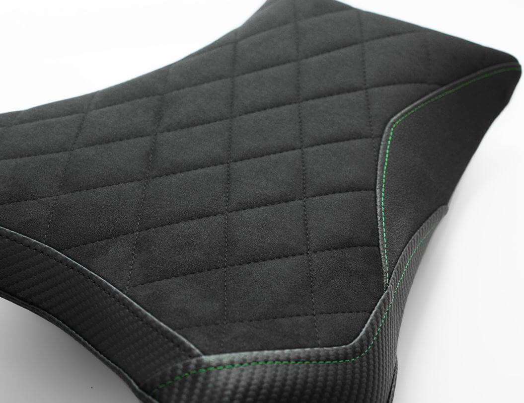 Luimoto Diamond Rider Seat Covers '19-'22 Kawasaki ZX-6R