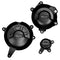 GB Racing Secondary Engine Cover Set 17-24 Kawasaki Z650/Ninja 650
