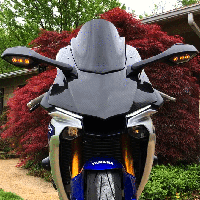Custom LED Blinker Genie (Pre-Wired) '15-'22 Yamaha YZF R1/M/S