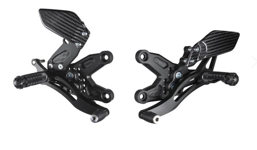 Bonamici Adjustable Rearsets BMW '08-'14 S1000RR/HP4 / '12-'16 S1000R