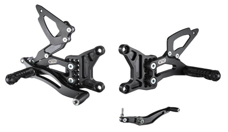 Bonamici Adjustable Rearsets 06-16 Yamaha YZF-R6