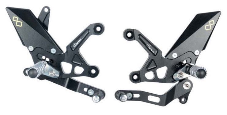 LighTech Track System Rearsets '17+ Kawasaki Z900