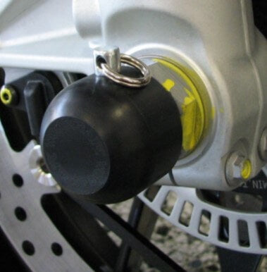 Woodcraft Front Axle Slider Kit for Aprilia | Check Fitment