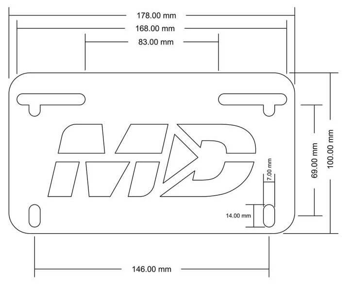 Motodynamic Fender Eliminator '13-'16 Triumph Street Triple 675 R/S