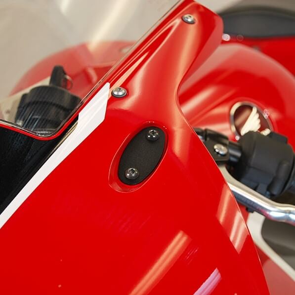 New Rage Cycles Mirror Block Off Plates '13+ Honda CBR600RR