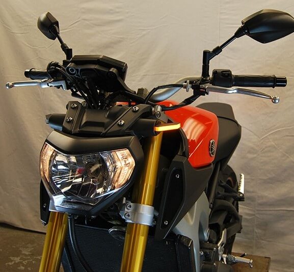 New Rage Cycles Front Turn Signals 2014-2016 Yamaha FZ-09 / MT-09