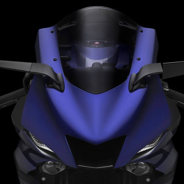 YAMAHA YZF-R6 ミラー Amazon | オートバイのウイングミラー調整可能な回転サイド
