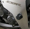 aWoodcraft Frame Slider Kit for '08-'16 Honda CBR1000RR/CB1000R