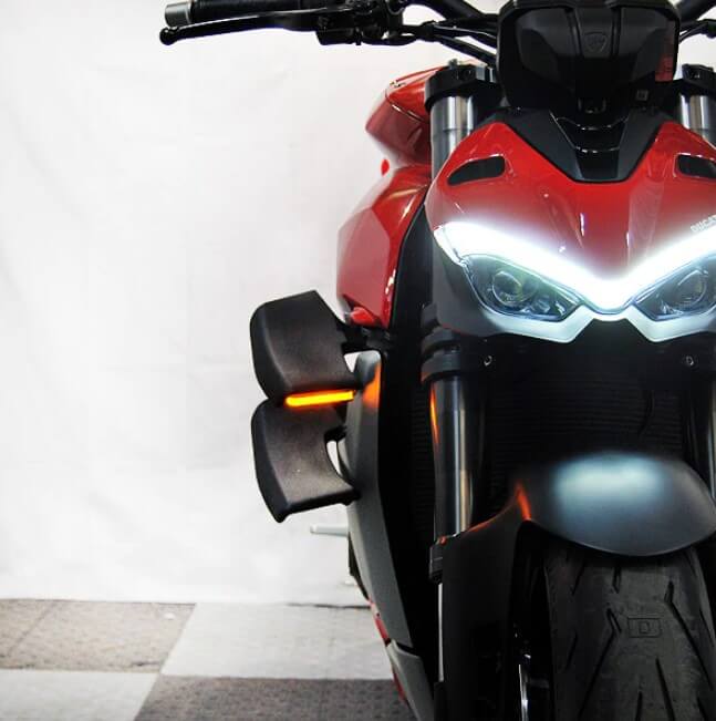 New Rage Cycles Front Turn Signals Ducati Streetfighter V4/V2