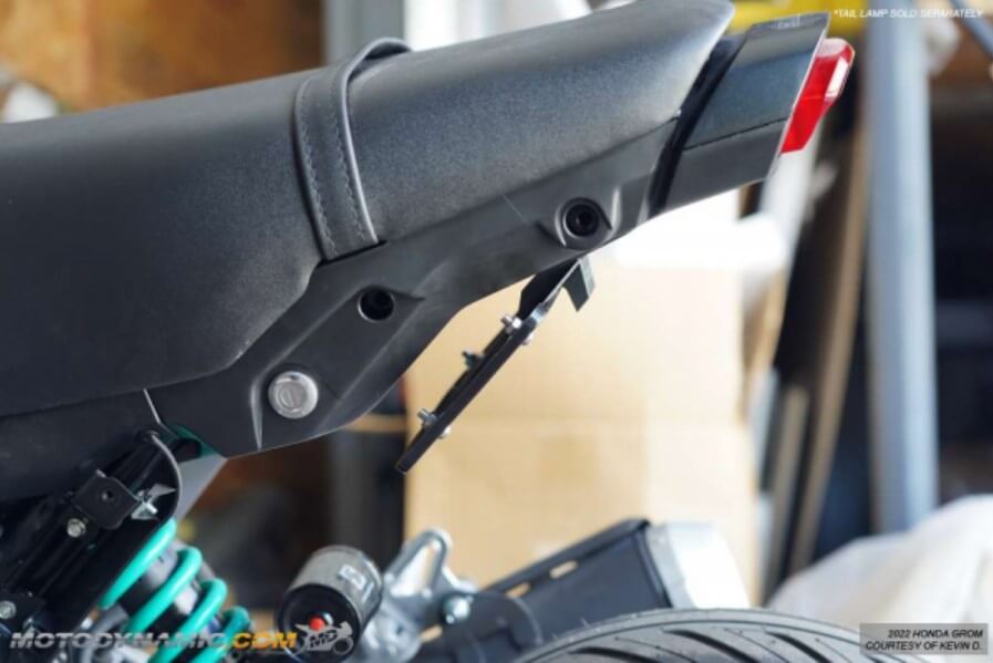 Motodynamic Low Profile Fender Eliminator for 2022 Honda Grom