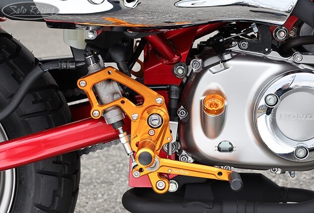 Sato Racing Adjustable Rearsets 2018-2021 Honda Monkey