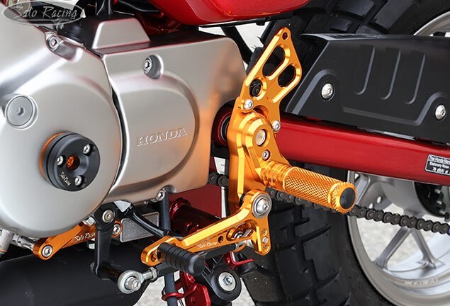 Sato Racing Adjustable Rearsets 2018-2021 Honda Monkey