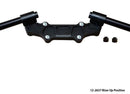 Woodcraft Riser Adapter Plate w/Standard Black Bar '21-'22 Ducati Monster 937