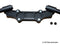 Woodcraft Riser Adapter Plate w/Standard Black Bar '21-'22 Ducati Monster 937
