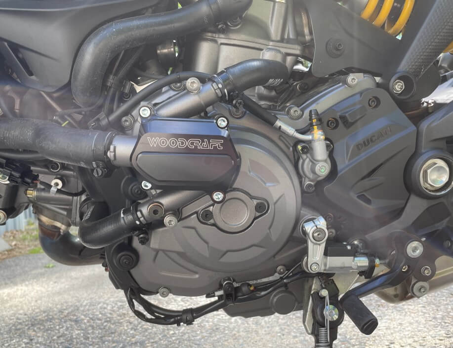 Woodcraft LHS Water Pump Cover Protector '21-'22 Ducati Monster 937/950