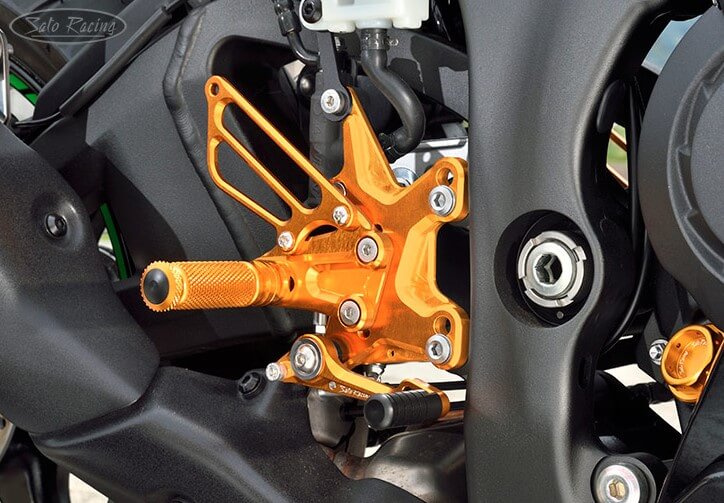 Sato Racing Adjustable Rearsets '21-'22 Kawasaki ZX-10R
