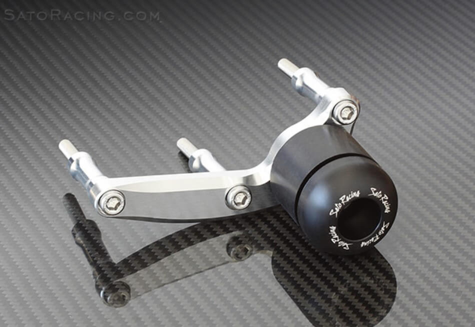 Sato Racing LHS Engine Slider '13-'16 Street Triple 675, '21- Trident 660