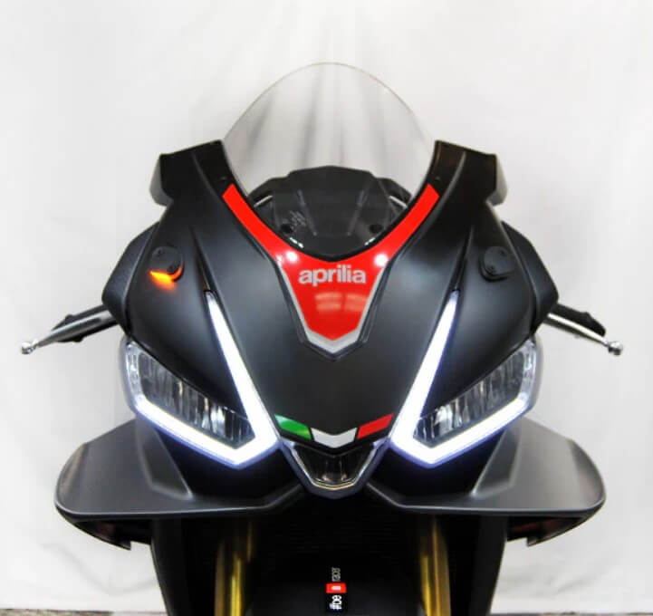 New Rage Cycles Mirror Block Off Turn Signals '21+ Aprilia RSV4