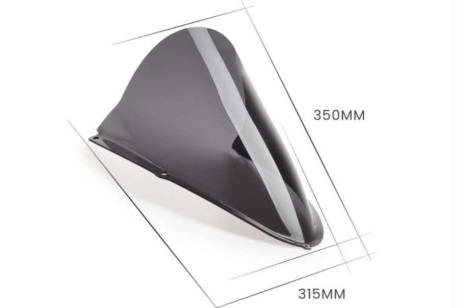 Buy Puig R-Racer Windscreen '21-'25 Aprilia RSV4/Factory