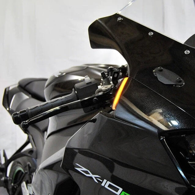 New Rage Cycles Front Turn Signals '20-'22 Kawasaki Ninja ZX10R