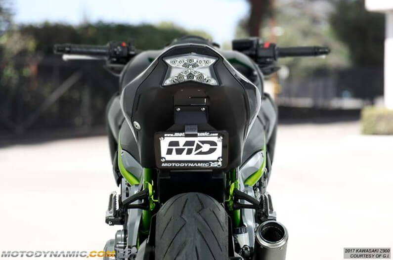 Motodynamic Low Profile Fender Eliminator '17-'19 Kawasaki Z900