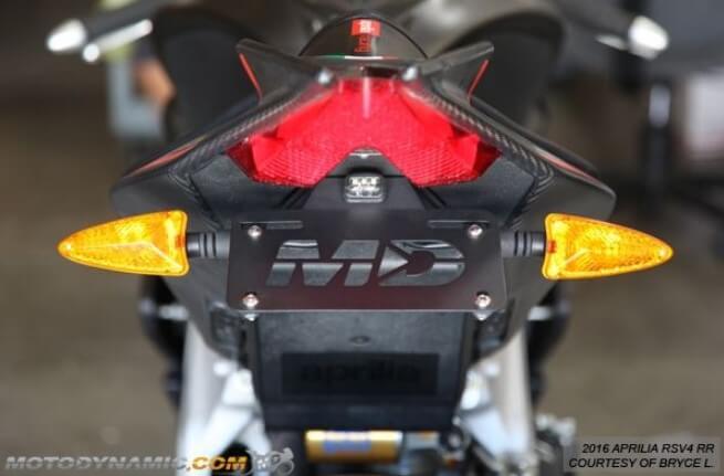 Motodynamic Fender Eliminator Aprilia '09-'20 RSV4/ '11-'20 Tuono V4