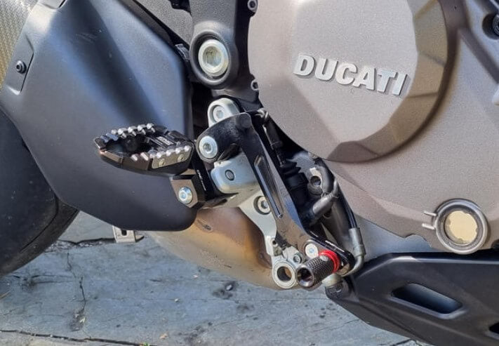 CNC Racing TOURING Footpegs | Rider