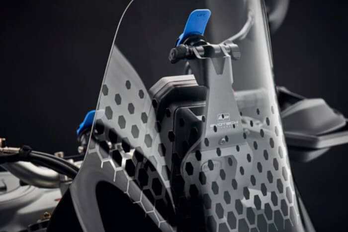 Evotech Performance Quad Lock Compatible Sat Nav Mount '22+ Ducati DesertX