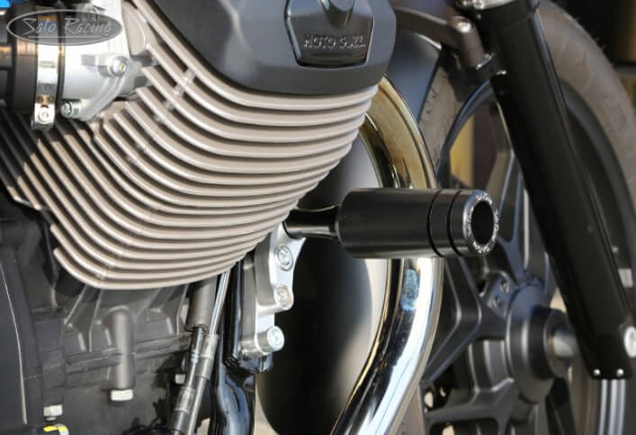 Sato Racing Frame Sliders '21-'22 Moto Guzzi V7 850