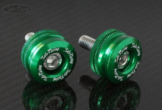 Sato Racing Short-Style Barends for Kawasaki & BMW | Size M8