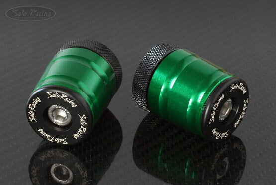 Sato Racing Full Size (35mm) Bar Ends with Adapter Collars for Kawasaki & BMW | Size M8