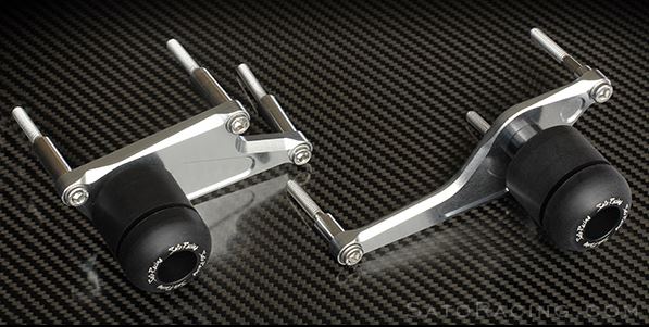 Sato Racing Engine / Frame Sliders for 2009-2012 Kawasaki ZX6R