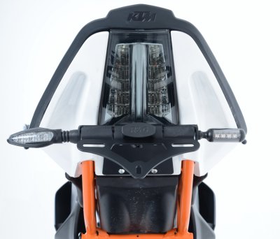 R&G Racing Tail Tidy / Fender Eliminator Kit for 2014-2015 KTM RC 125/200/390 | LP0171BK