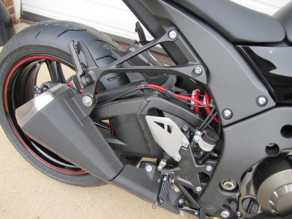 Spiegler Stainless Steel Front & Rear Brake Lines Kit '11-'15 Kawasaki ZX10R ABS