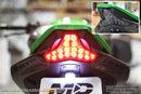 Motodynamic Sequential LED Tail Light '14-'16 Kawasaki Z1000, '16-'18 ZX10R, '18- Ninja 400 - Light Smoke