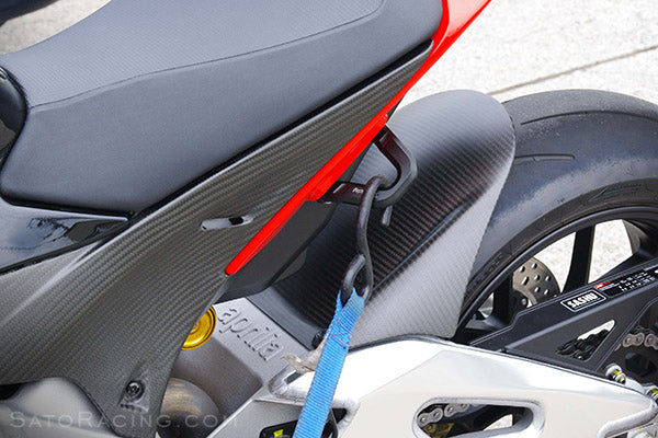 Sato Racing Hooks for '09-'13 Aprilia RSV4, '12-'13 Tuono V4 R