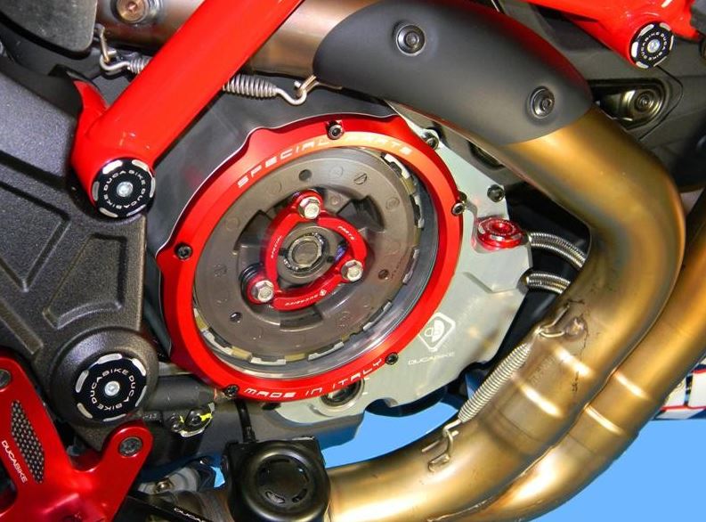DucaBike CCDV03 Clear Clutch Cover for '15-'16 Ducati Multistrada 1200, '16-'17 XDiavel