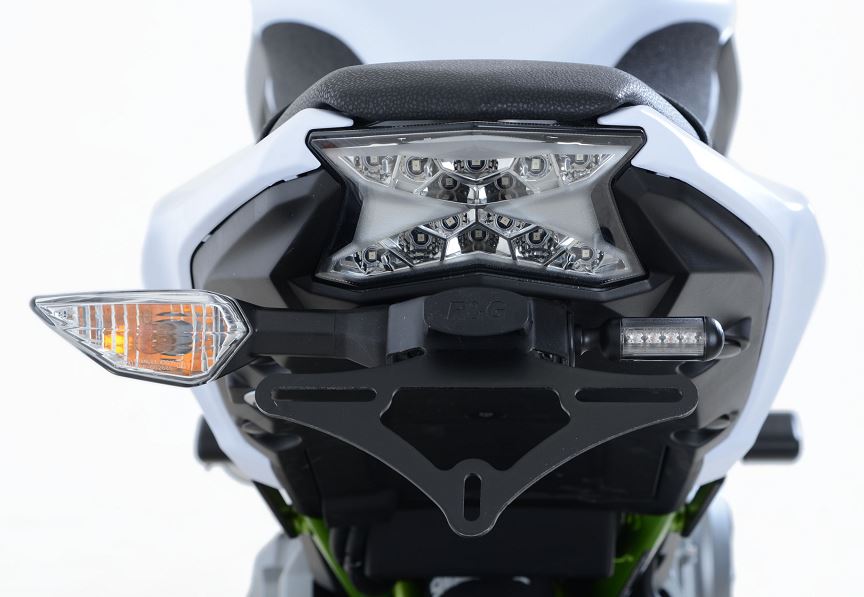 R&G Racing Tail Tidy / Fender Eliminator for 2017+ Kawasaki Z650, Ninja 650 | LP0214BK