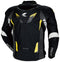 RS TAICHI GMX RSJ832 Arrow Leather Jacket (Black/Yellow)