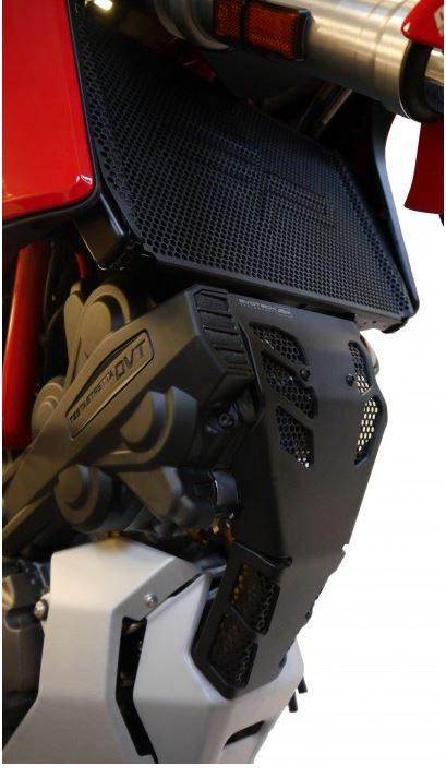 Evotech Performance Radiator + Engine Guard 2015-2016 Ducati Multistrada 1200/S/S D air [bun001660]