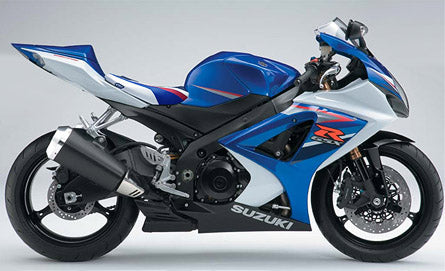 LuiMoto Team Suzuki Seat Covers 2007-2008 Suzuki GSX-R1000 - Cf Black/White/Red/Blue